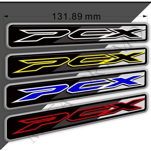 For Honda PCX125 PCX150 PCX 125 150 Emblem Badge Logo Decal Stickers Scooter Fairing Fender Windshield Handguard Wind Deflector