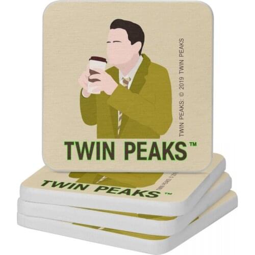 Dougie Jones Diatomite Square Round Coaster Heat Insulation Cup Bonsai Mat Soap Toothbrush Pad Diameter 10cm