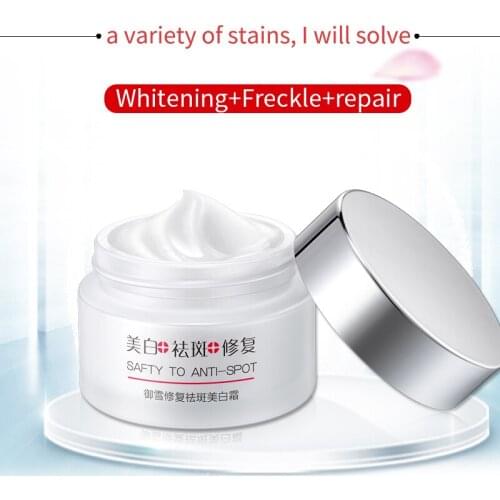 Ysnow Whitening Facial Cream Repair Fade Freckles Remove Dark Spots Melanin Remover Brightening Face Cream