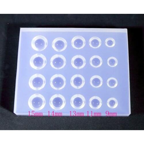 Porcelain necklace bracelet gem drop mold transparent Epoxy Resin Jewelry Pendant Bracelet Making resin molds for jewelry