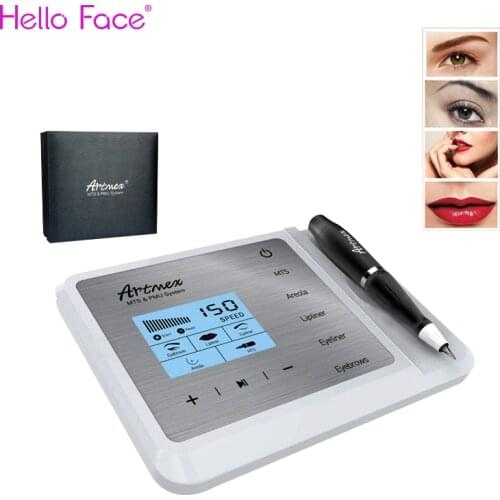 Hello face Eyebrow Tattoos
