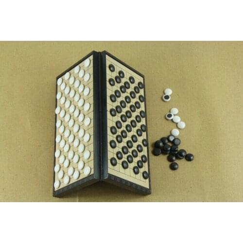 Adult children magnetic folding board game chess Go Game Gobang International Standard On Go Chess Gomoku Board Games Go Folding
