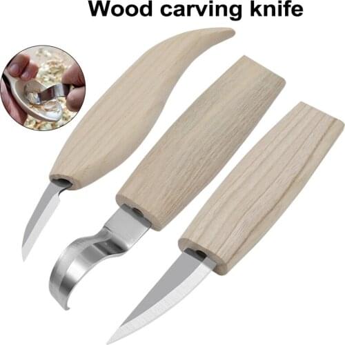 Wood Carving Chisels Set Knife Butt Corner Skew Round Arc Machete Woodcut Woodworking Craft Graver Cutter DIY Hand Tool