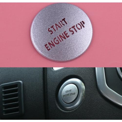 Car Engine Start Stop Push Button Switch Cover Trim Fit For Land Rover Discovery 4 Range Rover Sport 2013 2012 2011 2010