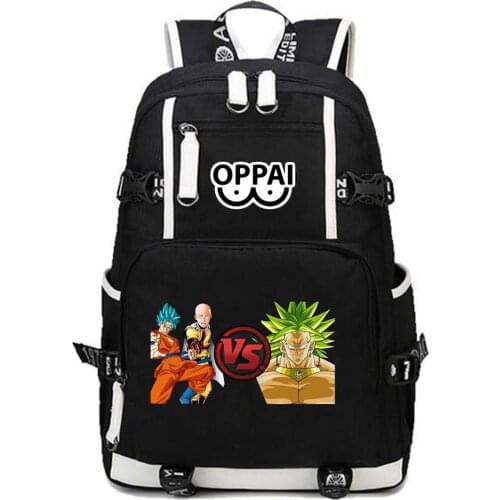 Anime One-Punch Man backpack Mochila Bags Students book Mochila men women Travel Package Canvas Printing Rucksack