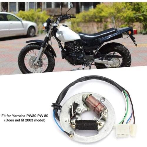 Motorcycle Motor Stator Magnetic Coil Ignition Coil Magnetic Stator Suitable for Yamaha PW80