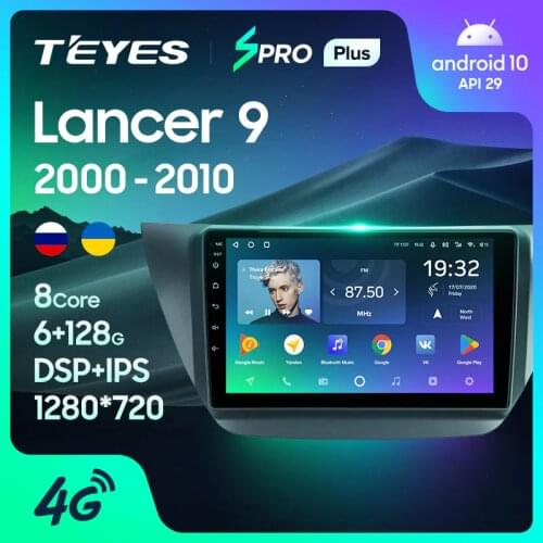 TEYES SPRO Plus For Mitsubishi Lancer 9 CS 2000 - 2010 Car Radio Multimedia Video Player Navigation No 2din 2 din DVD