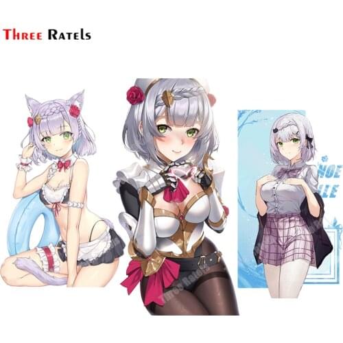 Three Ratels B73 Noelle Genshin Impact Car Stickers Custom Printing Waterproof Decals Scratch-proof Decoration