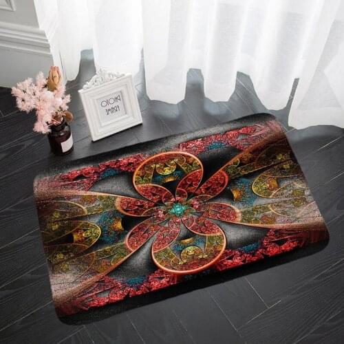 Ethnic Style Floor Mat Hallway Carpets and Rugs for Bedroom Living Room Kitchen Bathroom Anti-Slip Floor Mats