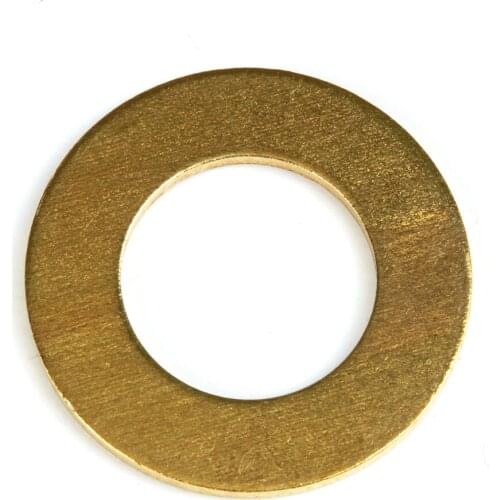 50-200PCS Brass washer M2.5/M3/M4/M5/M6/M8/M10/M12/M14/M16/M20/M22/M24 Brass flat washer set /brass flat gasket Choose