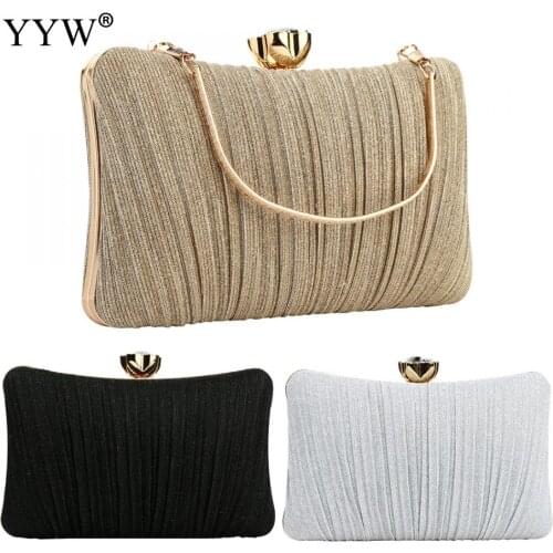 Evening Bags Gold Evening Bags for Women Wedding Party Handbag Designer Clutch 2021 Bling Bags Shoulder Bag Women Crossbody