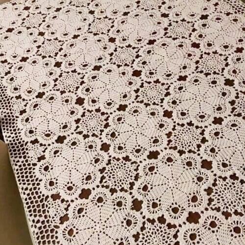140x100CM Vintage Newborn Backdrops Hand Crocheted Baby Photo Studio Backgrounds Retro Beige Fabric Accessories for Photo Shoot