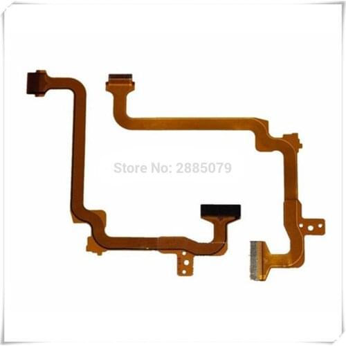 2 Pieces New LCD Flex Cable Ribbon Repair Replacement Part For JVC MG630 MG830 MS100 MG330 MG730 MG530