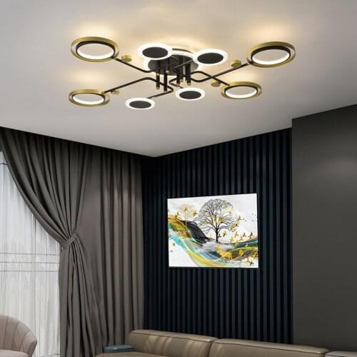 Aluminum LED Chandeliers For Kitchen Living Room Studyroom Restaurant Bedroom Dining Room Foyer Office Indoor Lighting Lights