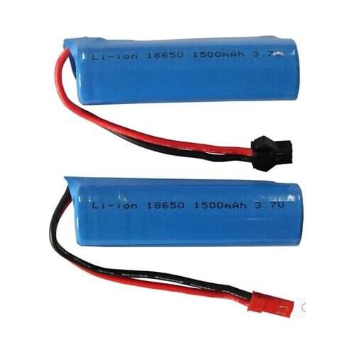 Free ship 1pcs 18650 3.7V 1500mah lithium ion rechargeable high rate battery Remote control model aircraft helicopter battery