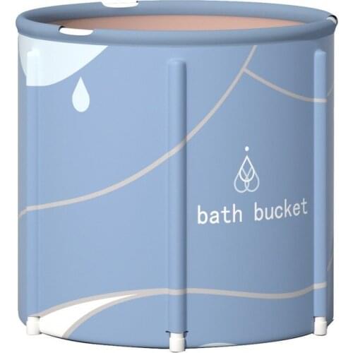 Household Bath Tub Adult Folding Heating Bath Tub Household Bidet Full Body Bath Tub Adult Artifact Folding Tub