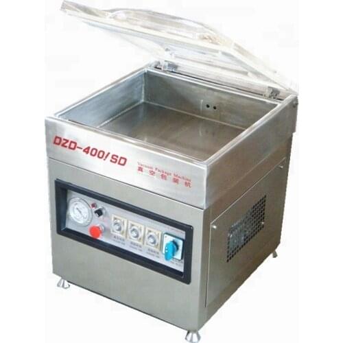 DZ400 Homeuse table top bag vacuum sealing machine for rice grain meat fish