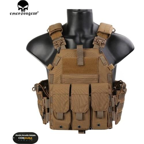 EMERSONGEAR Tactical Quick Release 094K style Plate Carrier Combat Hunting Vest Airsoft CS Armor Sport Vest EMB7405