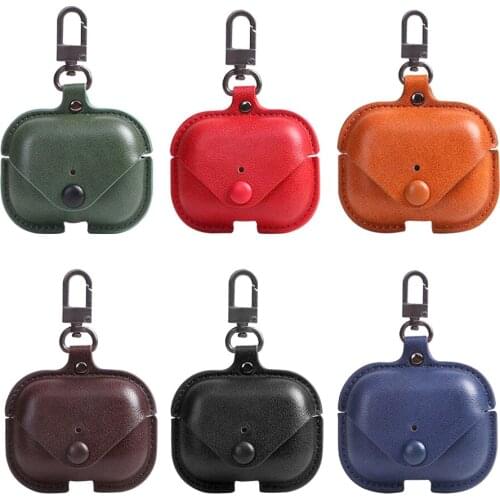 Earphone For Airpods Pro 3 Case Leather Headphone Airpod Pros Case Leather Accessories Case Protective Cover