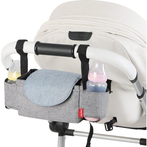 Baby Stroller Organizer Bottle Cup Holder small Diaper Bags Maternity Nappy Bag pouch Accessories for Portable Baby Carriage