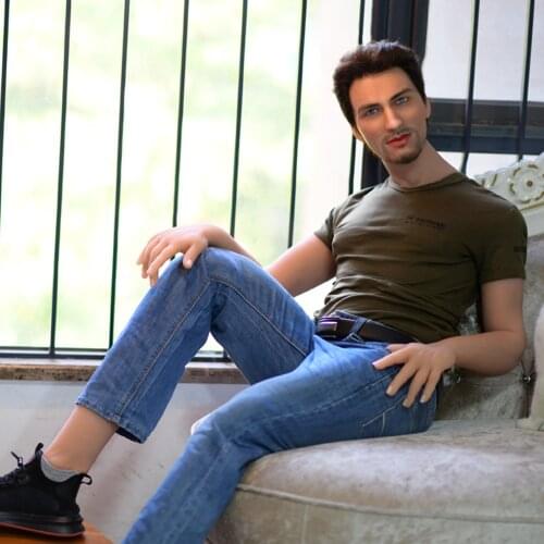 170 cm Real Male Love Doll Removale Dick Gay Anus Sex Doll EVO Skeleton Implanted HairMale Sex Doll Doll for Women