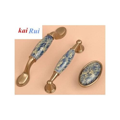 2pcs Door Handle Antique Furniture Knobs and Handles for Kitchen Cabinets Drawer Pull cabinet knobs and handles