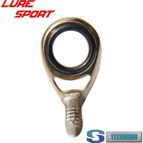Titanium Frame SIC Ring 2pcs Guide TiXORSG-N Rod Building Component Pole Repair DIY Accessory Seaguide