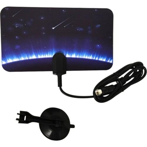 TV Antenna-4K 1080P HD Indoor Digital TV Antenna Indoor Smart HDTV Antenna Coaxial Cable for Local Channels