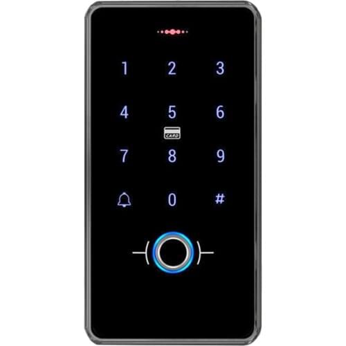 Waterproof 13.56MHz IC Card Fingerprint Password Standalone Access Controller Reader 500 Users
