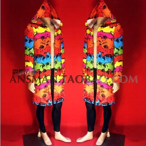 ZHQUNHUU Hooded Jackets For Men