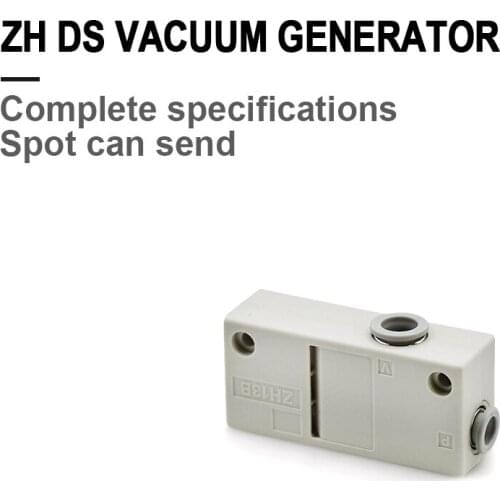 1 pc SMC model Pneumatic ZH Vacuum generator negative pressure pneumatic large flow Zh5/7/10/13BS