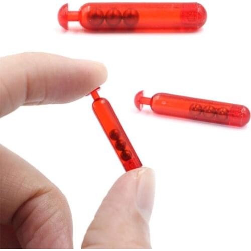 10PCS Plastic Fishing Sound Bar Fishing Lure Baits Rattles Insert Tube for Soft Worm Jig Fishing Lure Fly Tie Tying Baits Making