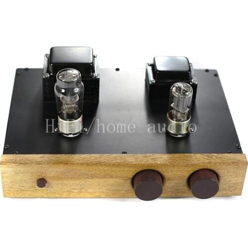 6H8C/6SN7/6N8P single tube pre-amplifier S21, handmade scaffolding, one-point grounding design, noise within 2MV