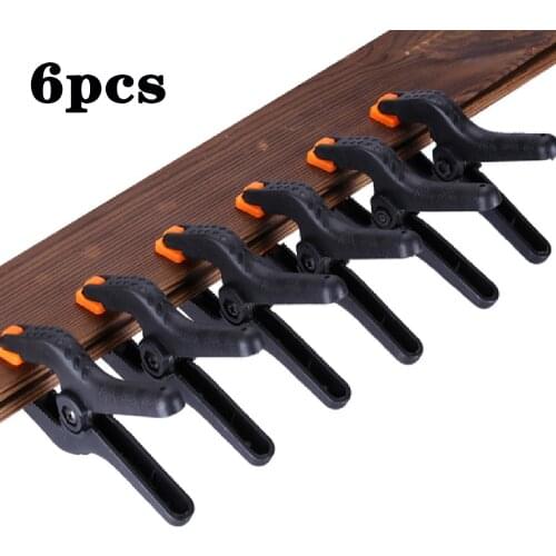 6Pcs 3inch /10Pcs 2inch A-type Plastic Nylon Adjustable Clamps Spring Clamp Clips for Woodworking DIY Tools