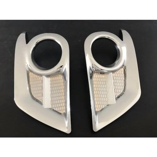 Chrome for toyota hilux accessories ABS fog light cover fit for for toyota hilux vigo 2012 2013 2014 car-styling parts