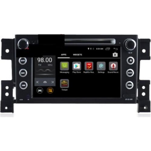 5pcs android car DVD player for Suzuki grand vitara multimedia car radio stereo gps with steering wheel camera DVR Map