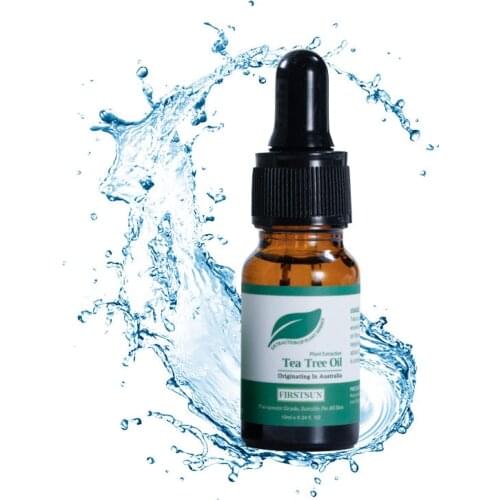 10ml Tea Tree Essential Oil Moisturizing Brighten Anti-Acne Anti-wrinkle Shrink Pores Brightens Skin Tone Improves Dull Skin