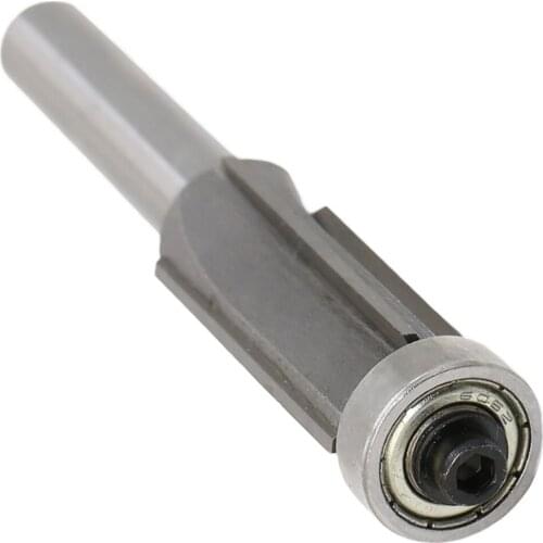 8mm Shank 4 Teeth Flush Trim Pattern Router Cutter Bit Bearing Woodworking Router Bit Tools And Workshop Equipment