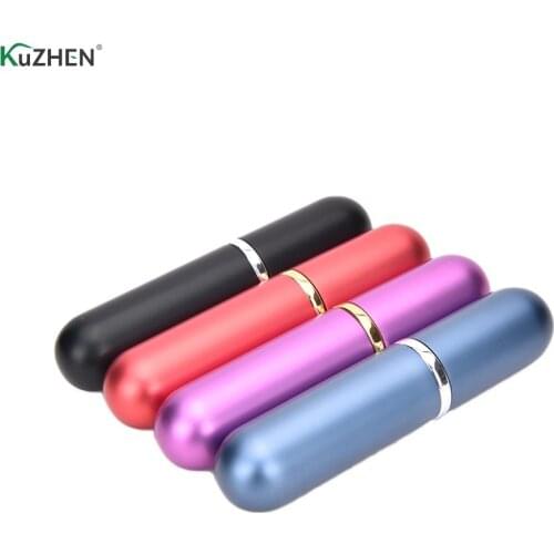 Pocket 5ml Bottles Refillable Traveler Aluminum Spray Atomizer Empty Parfum Bottles For Girls Portable Mini Perfume Bottlle