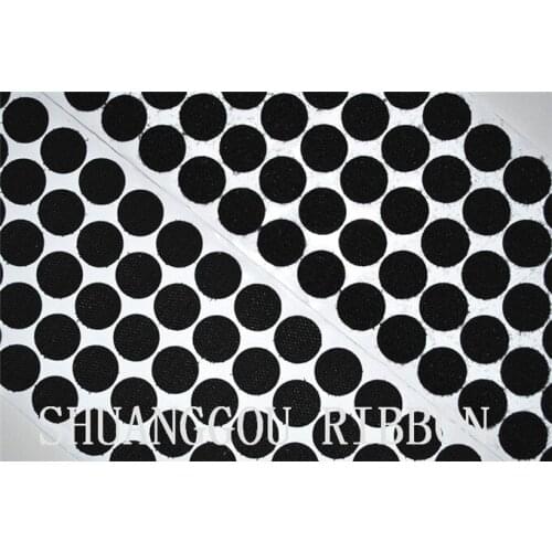 3/4''(2cm) Diameters coins,1000sets , Sticky Backing Fastening Dots. Adhesive hook and loop