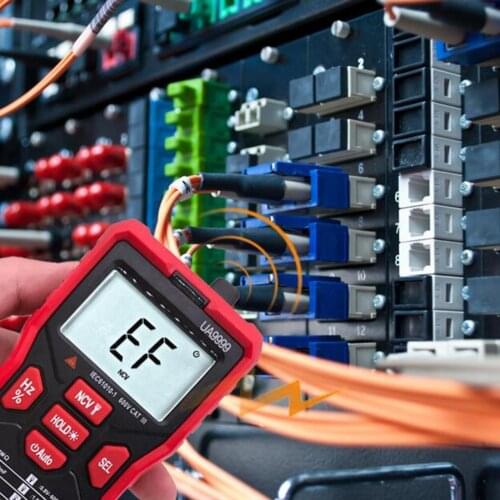 UA9999 Red Multimeter Compacted Fire Proofing High Accuracy Multipurpose Digital Multimeter for Various Electrical Appliances