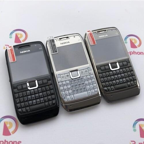 100% Original Nokia E71 3G Unlocked Mobile Phone Wifi GPS Refurbished Cellphone & Arabic Russian Keyboard