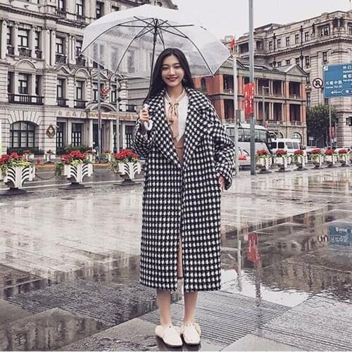 OLGITUM Womens Black Coats