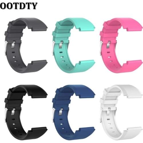 OOTDTY Silicone Replacement Wrist Strap Bracelet Watch Band For Sony Smartwatch 2 SW2
