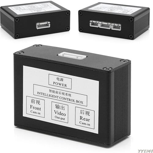 Parking Intelligent Control Box 2Ch Car Camera Image Video Automatic Switch Parking Assistance 2018 Car Electronics