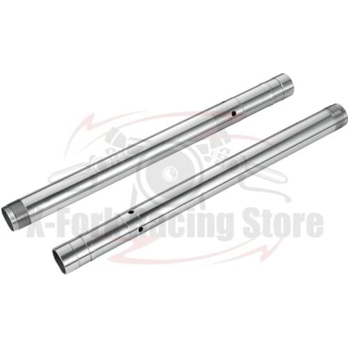 Fork Front Inner Tubes Pipes Silver Pair For Honda CBR600RR 2007-2012 2008 2009 2010 2011 51425-MFJ-D01 51525-MFJ-D01 41X515mm