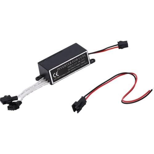 Waterproof 12V CCFL Inverter Spare Ballast Halo Angel Eyes Rings Kit Replacement For BMW Lexus Transport Drop