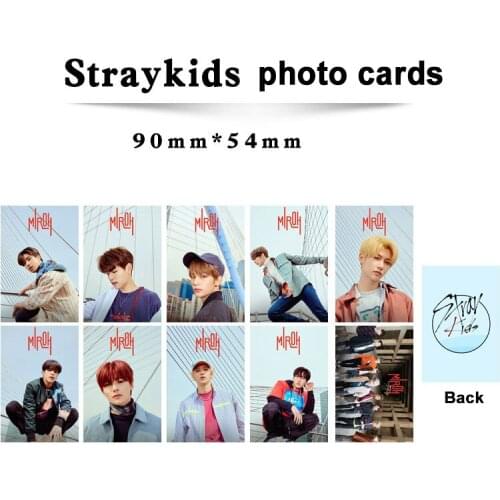 10pcs/set kpop stray kids photo cards new album MIROH HD good quality for fans collection fashion stray kids photocards kpop