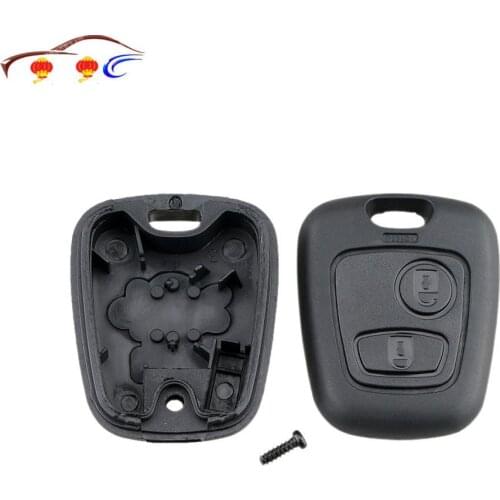 2 Button Remote Key Car Key Fob Case Replacement Shell Cover ForCitroen C1 C2 C3 C4 XSARA Picasso For Peugeot 307 207 407 206