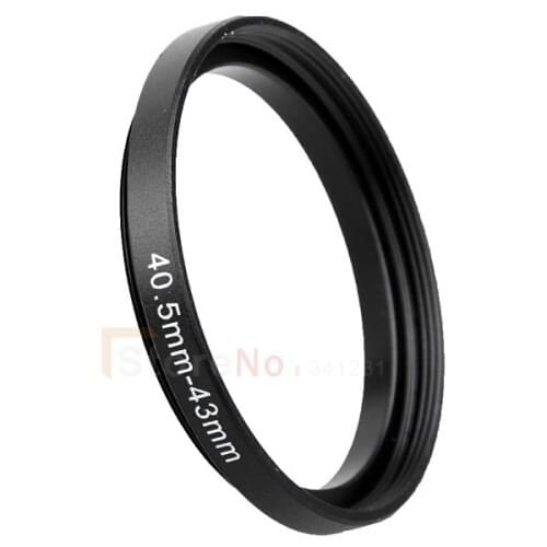 2pcs Lens Filter Adapter ring 40.5mm-43mm 40.5-43mm 40.5 to 43 Step Up Ring Lens Filter Adapter ring